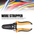 thumbnail image 3 of Wire Stripper, Adjustable Carbon Steel Elastic Spring Anti Slip Wire Stripping Plier  for 10 To 22AWG Solid Wires, 3 of 7