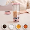 thumbnail image 4 of Kcavykas Home, Kitchen, Refrigerator Storage,Electric Shaker Bottle, 500ml Bottle Blend-er, Sha-ke Bottle, Portable Automatic Rotation Cup,Protein Mix Bottle, 4 of 6