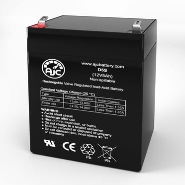 Chamberlain Ouvre-Porte de Garage Modèle #HD930EVP 12V 5Ah Batterie de Porte de Garage - Il s'Agit d'Un Remplacement de Marque AJC