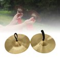 thumbnail image 2 of Copper Percussion Set for Music Teaching and Early Education Enlightenment with Stage Grade Brass Material and Three Scale Adjustment 2PCS, 2 of 4