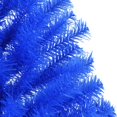 thumbnail image 5 of vidaXL Demi-Arbre de Noël Artificiel avec Support Bleu 120 cm PVC, 5 of 5