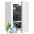 thumbnail image 1 of HOMCOM Compact Upright Freezer 3Cu.Ft Mini Freezer w/Reversible Single Door, 1 of 9