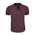 thumbnail image 3 of Wancir Chemises pour Hommes Liquidation Vente Mode Homme Chandail Décontracté Uni Manches Longues Col Rond Blouses, 3 of 5