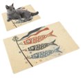 thumbnail image 1 of Cat Litter Mat Moisture-Proof Breathable Pet Litter Mat Feeding Mat for Pet Cats, 1 of 5