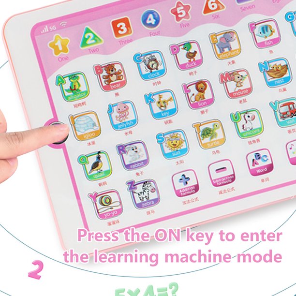 Goorder Tablette pour Enfants Espagnol - Jouet Éducatif Bébé 6-12 Mois