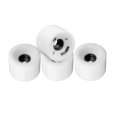 thumbnail image 1 of jinwen 4 Pcs Roues de Planche à Roulettes Ronyme 78A en PU Pièces de Remplacement pour Longboard Blanc, 1 of 9