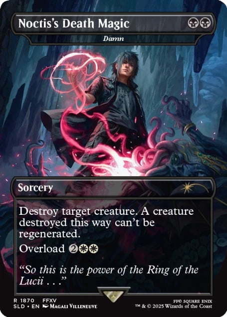 Magic the Gathering Secret Lair x FINAL FANTASY: Grimoire (English