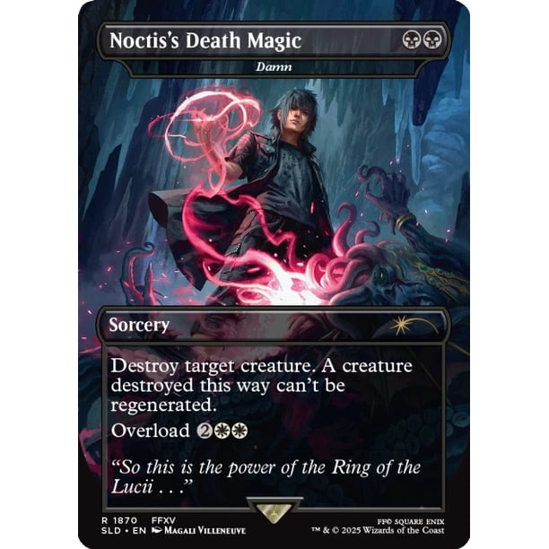 Magic the Gathering Secret Lair x FINAL FANTASY: Grimoire (English