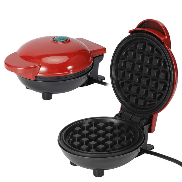 Compact Multi-Function Waffle Maker and Oven for Breakfast, Sandwiches, and Cookies - Stylish Kitchen Appliance with Non-Stick Surface, Easy to Clean, and Space-Saving Design