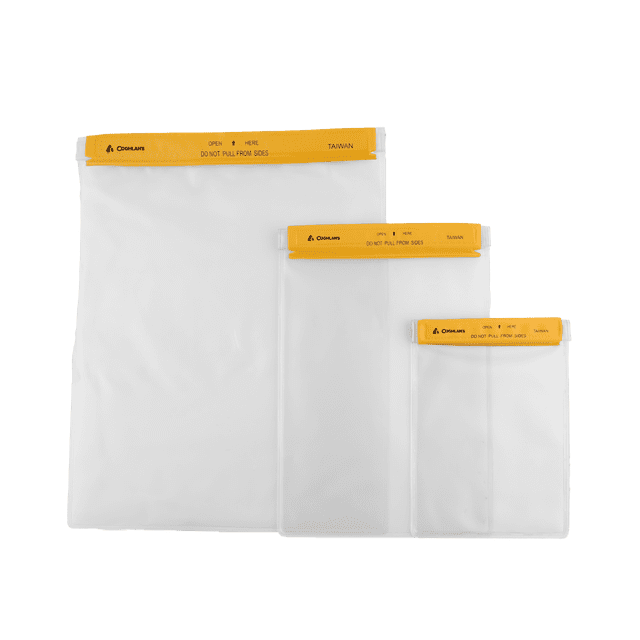 Coghlan's Water Resistant 3-Pack Pouches, Lightweight Durable Gear Storage for Travel & Camping