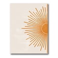 thumbnail image 2 of Designart Orange Sun Print I Canvas Wall Art, 2 of 4
