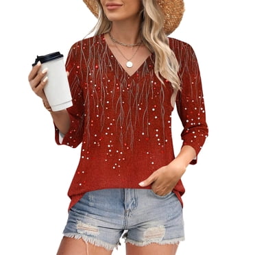 Weiqiqre Women's Tops Summer Plus Size Tops Blouses Short Sleeve Shirts Lace Pleated Tunic Tops