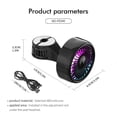 thumbnail image 3 of Car Seat Hook Fan With Rotating RGB Light Cool Fan For Back Seat Passenger Portable Car Fan Headrest Suitable For Vehicles SUVs RVS Boats, 3 of 4