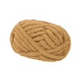 thumbnail image 2 of Tnarru Chunky Wool Yarn Jumbo Yarn Washable Hand Knitting DIY Weight Yarn Bulky Yarn for Tapestry Bed Fence Throw Rug Making Light Brown, 2 of 8