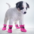 thumbnail image 2 of Protective Pet Footwear Set for Dogs and Cats with Secure Grip Traction Sole Design 4PCS, 2 of 4