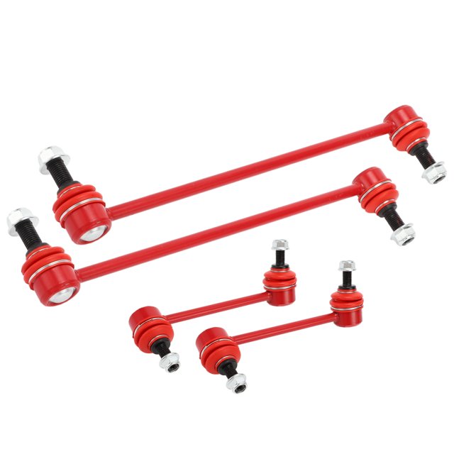 4pcs Front Rear Sway Bar Links Stabilizer?Link Kit for Honda Pilot for Acura MDX 01-06 Suspension Kit