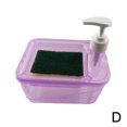 thumbnail image 3 of Hand Soap Dispenser Soap Dispenser Scrubber Holder With Sponge 2 In 1 Hand Soap Dispenser Pump Dispenser Press 171614cm, 3 of 7