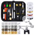 thumbnail image 1 of tamizeot 1116Pcs Jewelry Making Kit Pliers Accessories Beading Starter Tool DIY Set, 1 of 6