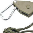 thumbnail image 4 of S SERENABLE Awning Wind Rope Adjuster Tent Fixed Buckle Wind Rope Guy Rope for Hiking Canopy Green, 4 of 4
