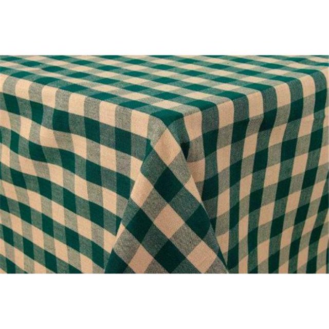 Nappe 70 x 70 Po, Carreaux Verts