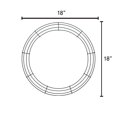 thumbnail image 4 of Lerman Decor's 18 inch wire wreath, 4 of 4