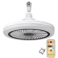 thumbnail image 2 of Kadlawus Smart Remote Control Ceiling Fan Light, E27 Base Integrated Fan and LED Lighting, Adjustable Brightness and Wind Speed for Bedroom, Living Room, Study, 2 of 6