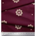 thumbnail image 2 of Soimoi Rayon Fabric Artistic Floral Printed Fabric 1 Yard 56 Inch Wide, 2 of 3