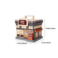thumbnail image 3 of Cash Saving Box Kids Coin Bank Small Cash Bank My Box Portable Kids Saving Bank Large Capacity My Saving Box Coin Bank, 3 of 8