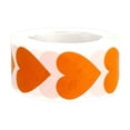thumbnail image 1 of Chmadoxn Wall Stickers Blank Stickers Self adhesive Roll Heart shaped Stickers 500 Labels/roll Sticker Sticker, 1 of 6