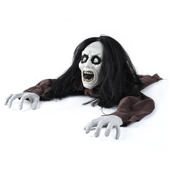 Yescom Halloween Prop Zombie Groundbreaker w/ Sound & LED Eyes Party Decoration 2026