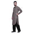thumbnail image 3 of Atasi Printed Pathani Kurta With Salwar For Men Indian Summer Ethnic Set, 3 of 5