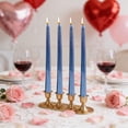 thumbnail image 1 of Twisted Taper Candles 4 Pack Dripless Wax Candles for Wedding Table Centerpieces, 1 of 6