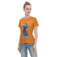 thumbnail image 4 of T-Shirt Basique à Manches Courtes pour Femmes Super Saiyan, 4 of 6