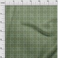 thumbnail image 3 of oneOone Cotton Poplin Forest Green Fabric Asian Block Craft Projects Decor Fabric Printed By The Yard 56 Inch Wide, 3 of 4