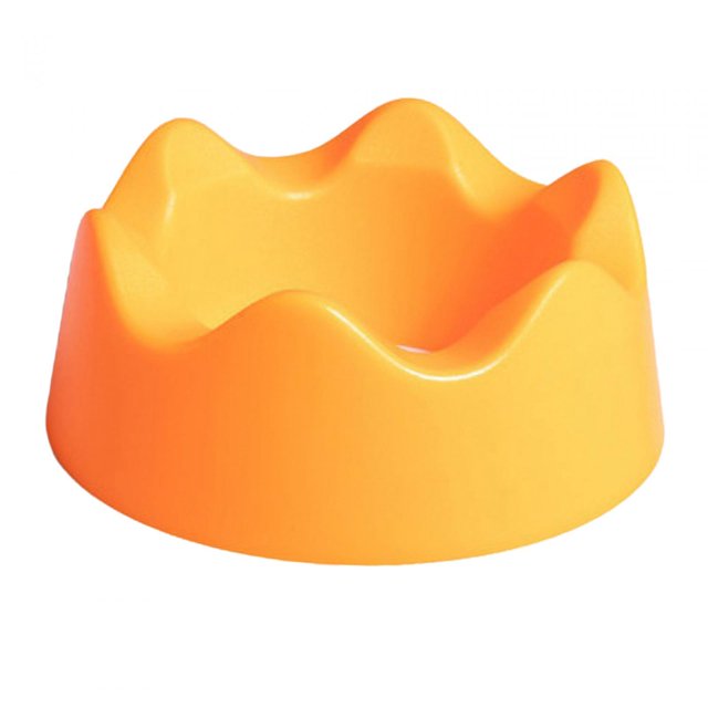 Support Hexagonal pour Ballon Durable Léger Football Polyvalent Volleyball Portable Orange