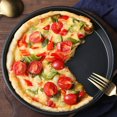 thumbnail image 1 of Durable Pizza Pan Easy Demould Carbon Steel Anti-stick Anti-deform Baking Mold for Home, 1 of 9