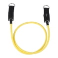 thumbnail image 1 of Uxcell Resistance Tube Bands, 10 lbs Stackable Single Resistance Band Exercise Band Stretch Band for Working Out Man Home, Yellow, 1 of 5