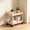 pink2, variant on Ovzne Wheel-type 3-Tier Storage Shelf Rolling Utility Cart Plastic Organizer Rack For Living Room Bedroom Office