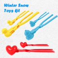 thumbnail image 3 of Snow Snowball Maker Clip Maker Animal Shaped Snow Sand Mold Tool Winter Snow Toys Kit, 3 of 8