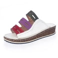 thumbnail image 1 of Qertyioot Chaussures Pantoufles Décontractées pour Dames Femmes, Mode, Couleurs Mixtes, à Enfiler, 1 of 5