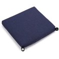 thumbnail image 1 of 20-inch by 19-inch Spun Polyester Chair Cushion - Azul, 1 of 1