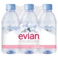 thumbnail image 1 of evian® Eau de source naturelle, emballage de 6 Bouteilles de 330 mL, 1 of 3