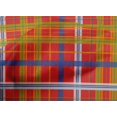 thumbnail image 4 of oneOone Cotton Poplin Candy Red Fabric Madras Check Craft Projects Decor Fabric Printed By The Yard 56 Inch Wide, 4 of 4