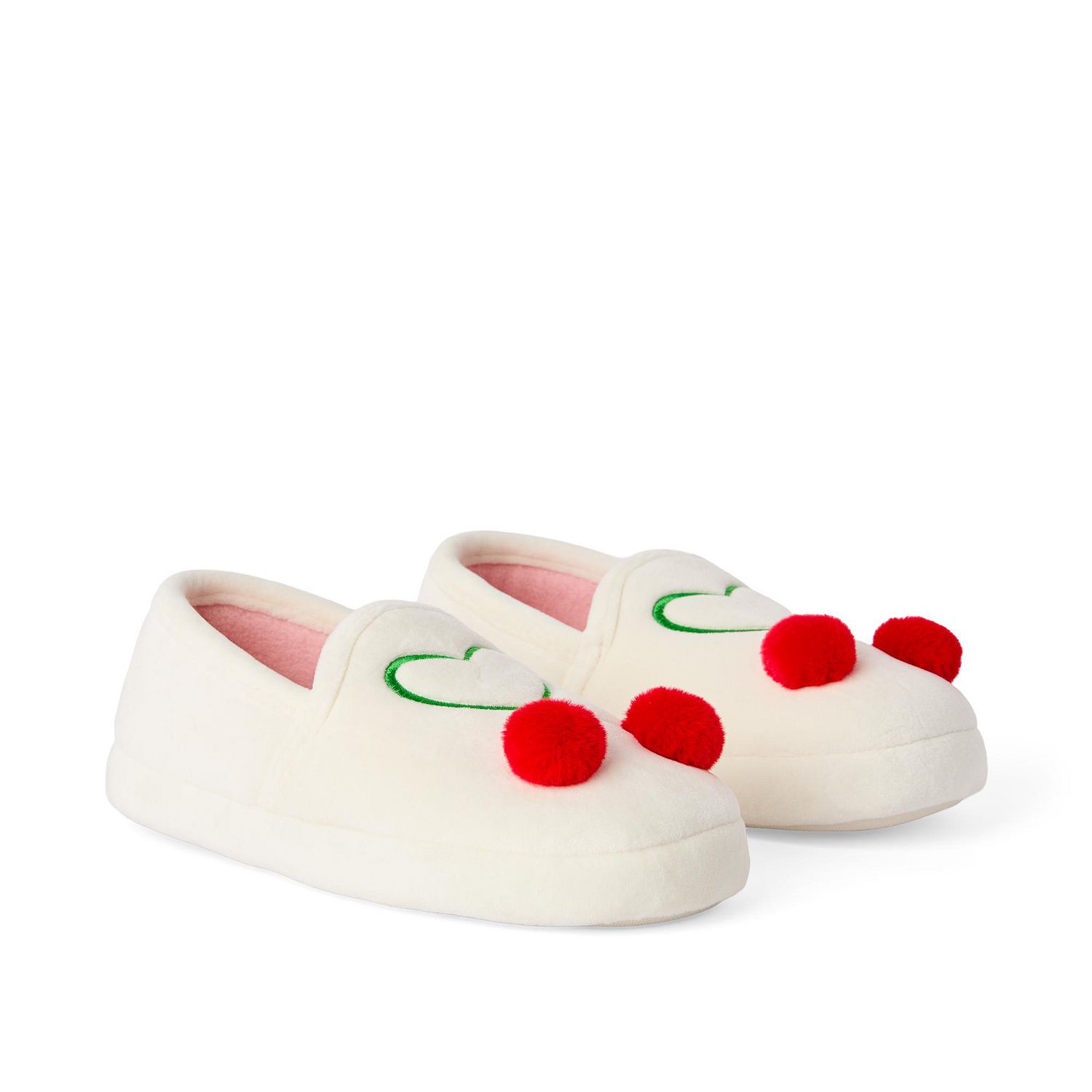 George Girls' Cherry Slippers
