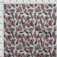 thumbnail image 4 of oneOone Cotton Flex Light Gray Fabric Tropical Craft Projects Decor Fabric Printed By The Yard 40 Inch Wide, 4 of 4