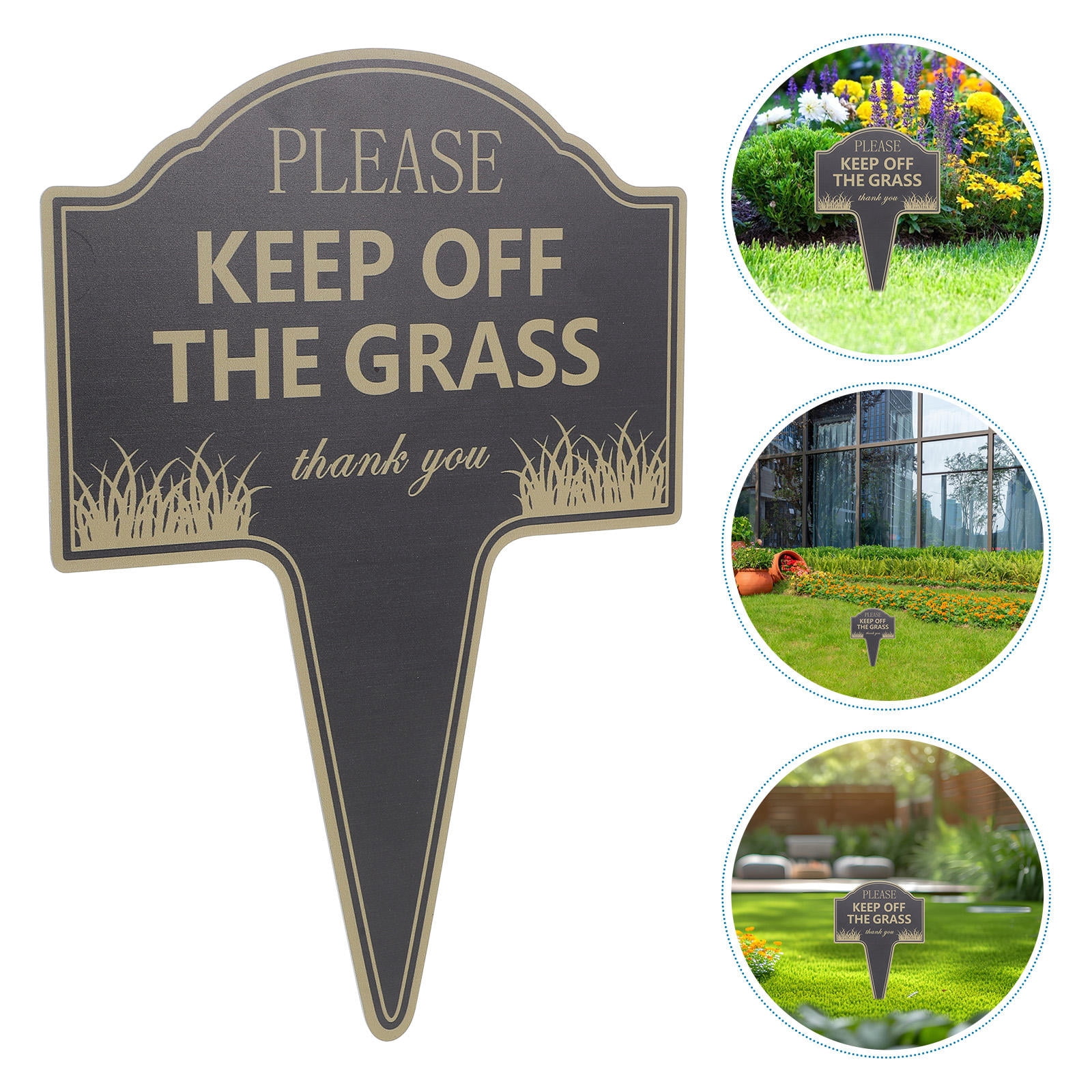 Grass Fixed Sign Keep Grass Signs | Walmart Canada