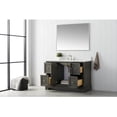 thumbnail image 4 of Vanity Art 48 Inch Single Sink Bathroom Vanity with Ceramic Sink and Engineered Marble Top, Without Mirror, 4 of 5