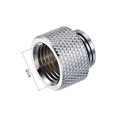 thumbnail image 3 of Unique Bargains Male to Female Extender Fitting G1/4 x 10mm for Computer Water Cooling System Silver 4pcs, 3 of 5