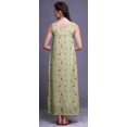 thumbnail image 2 of Bimba Robe de Nuit en Rayonne pour Femmes Maxi Imprimée Tenue de Sommeil Robe de Nuit-G, 2 of 5