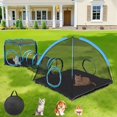 thumbnail image 2 of Outdoor Cat Enclosure  Cats Tent Outdoor Pet Playpen with Tunnel  Portable Catio Play Pen for Outside and Indoor Cat Enclosure with Storage Bag for Kitty and Small Animals, 2 of 2